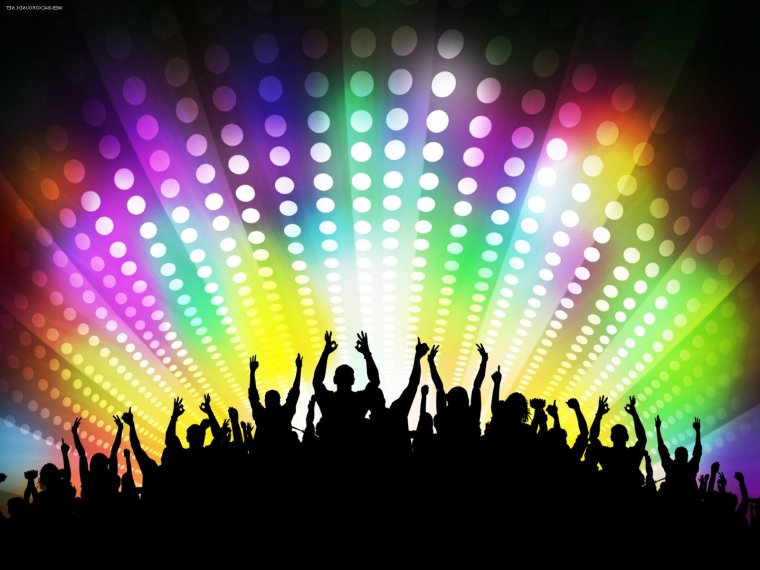 Фон дискотека для фотошопа