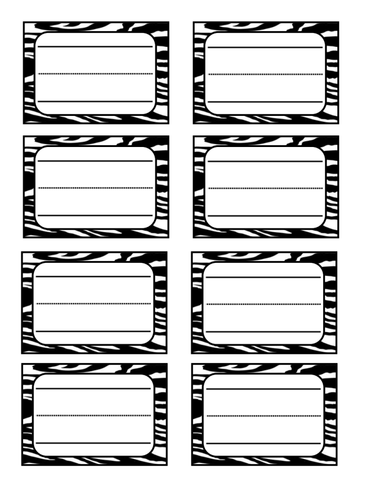 Бейджик шаблон