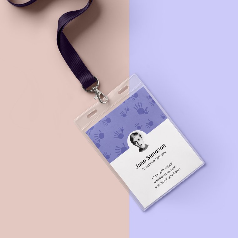 Дизайн бейджика