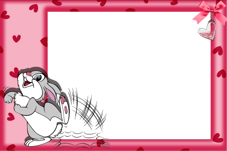 Рамочка с зайчиком