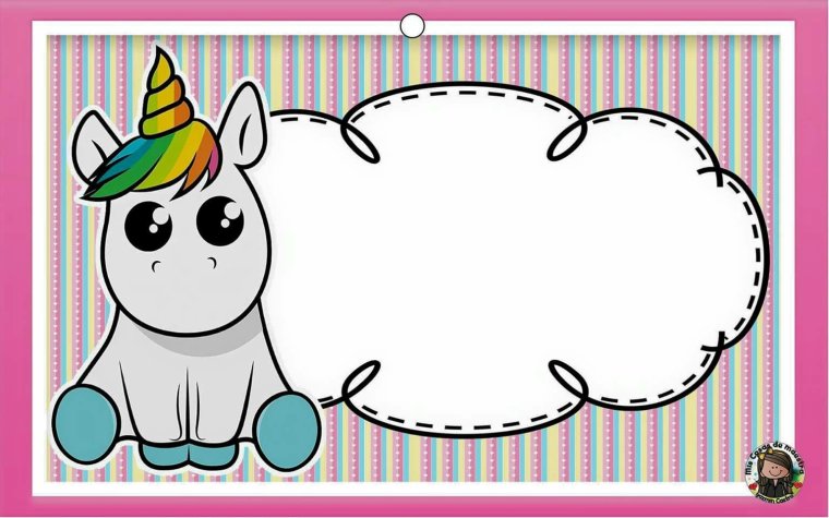 Фоторамка Единорог