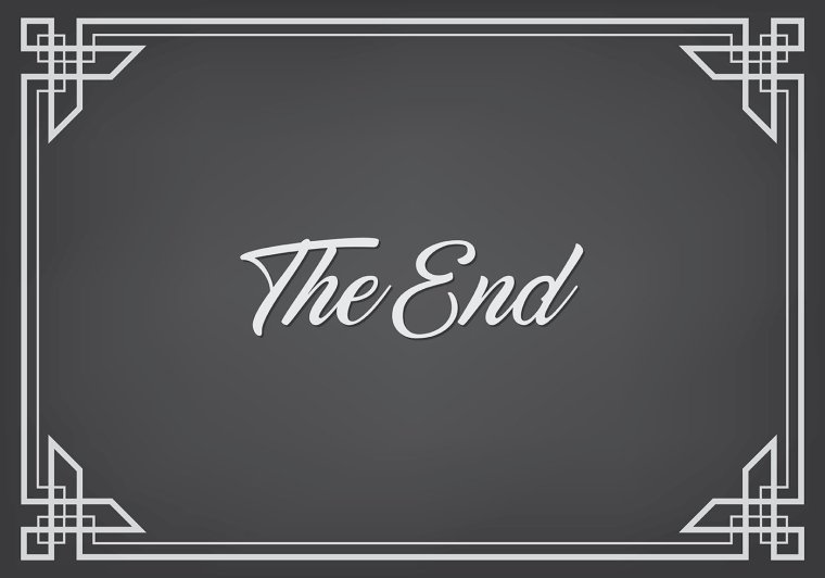 Рамка для титров в немом фильме