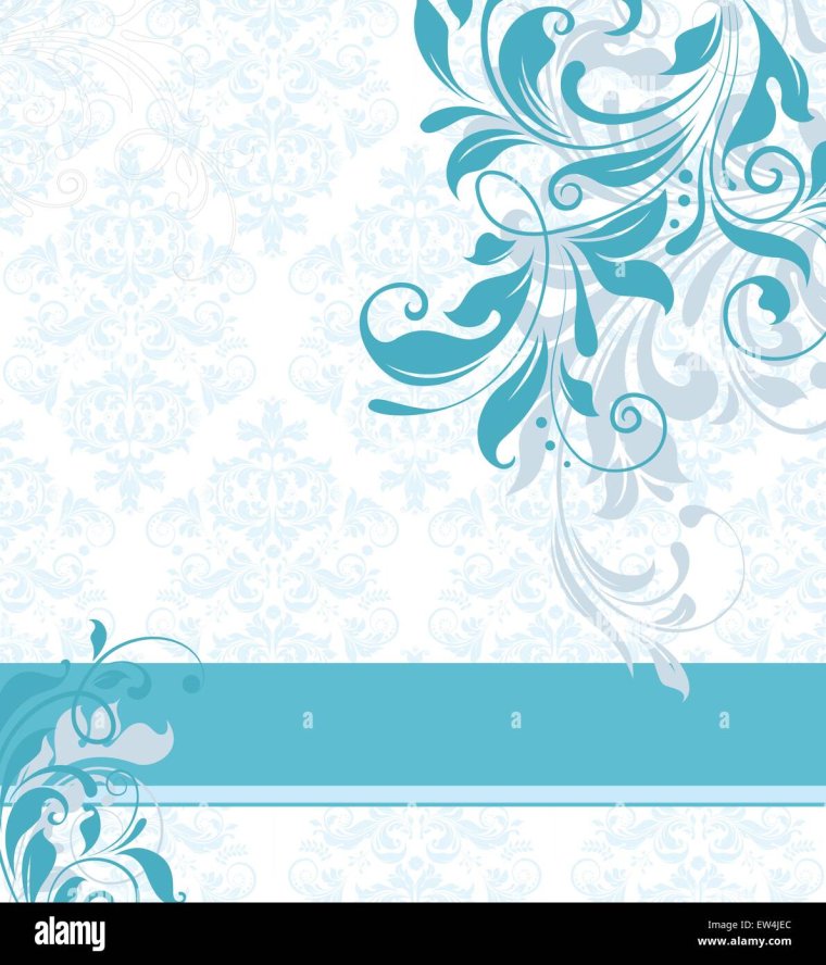 Синий фон для приглашения