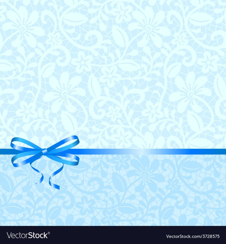 Голубой фон с узорами