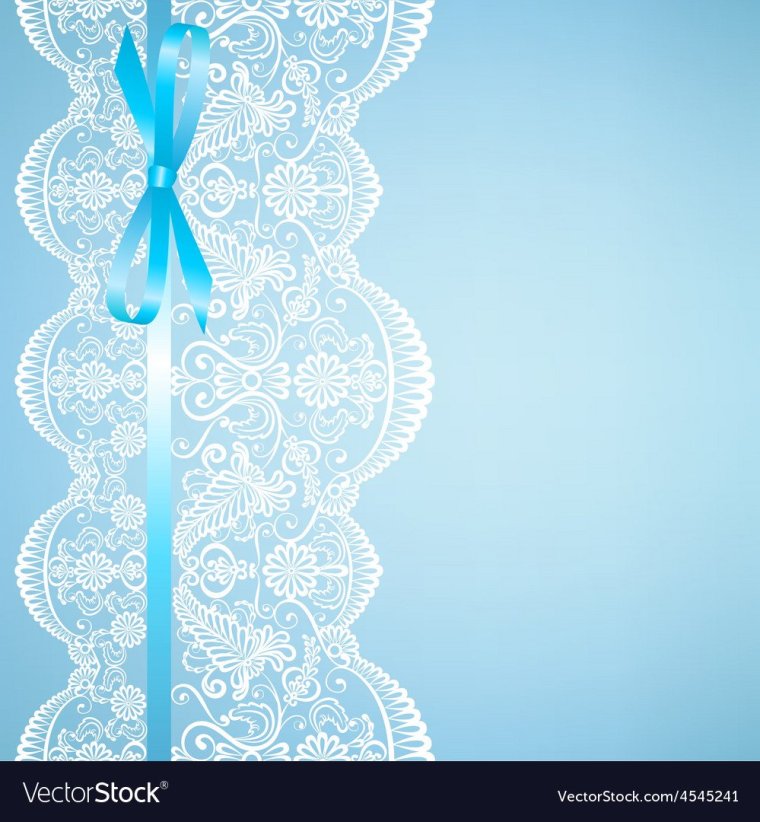 Голубой фон для свадебного приглашения