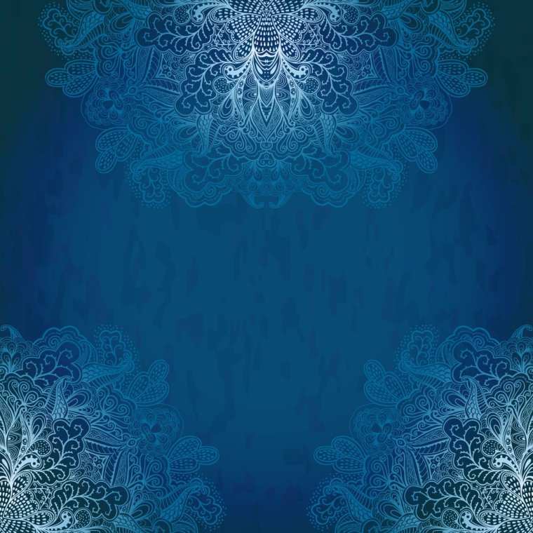 Синий фон для пригласительных на свадьбу