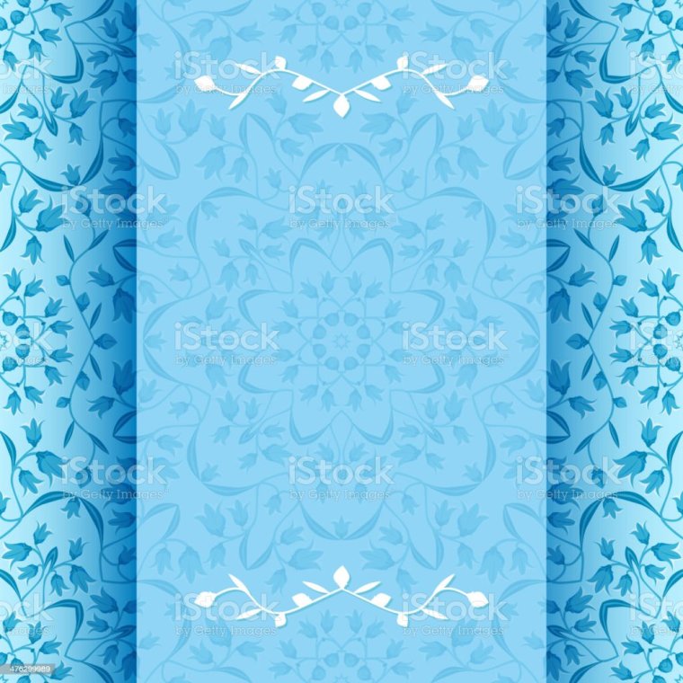 Синий фон для приглашения