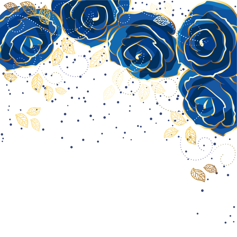 Свадебные приглашения синие