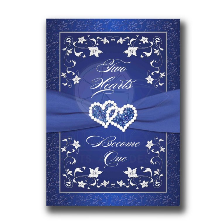 Голубые цветы для пригласительных на свадьбу