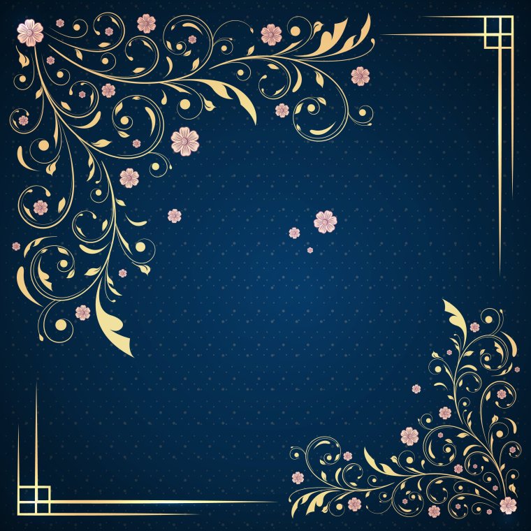 Свадебные пригласительные синие