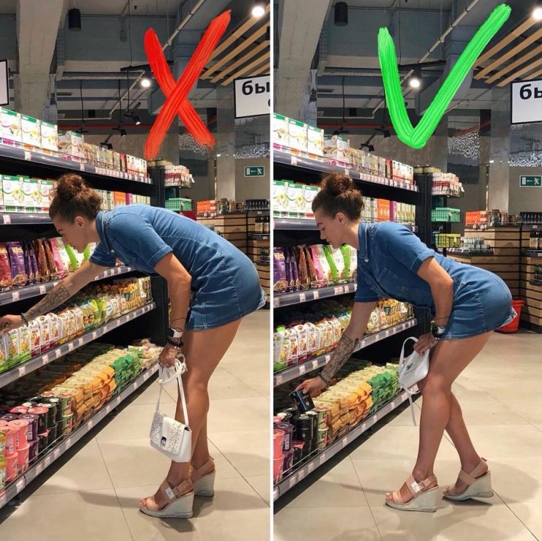 Девушка в магазине смешные фото