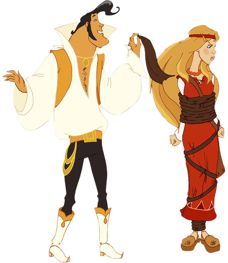 Жена Ильи Муромца из мультика три богатыря