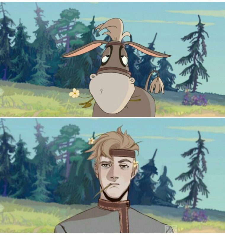 Три богатыря Моисей хуманизация