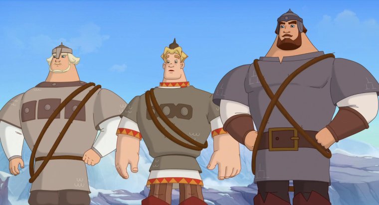 Богатыри Илья Муромец Добрыня Никитич алёша Попович