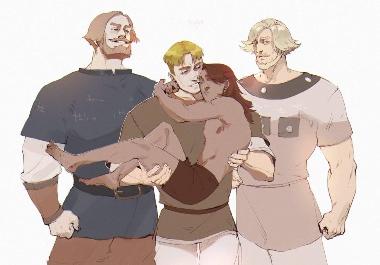 Добрыня и Елисей слэш арт