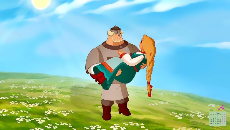 Илья Попович три богатыря