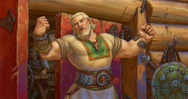 Добрыня Никитич богатырь Степан Гилев