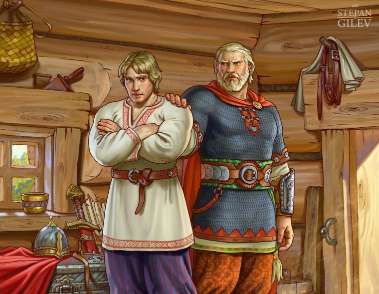 Алёша Попович Степан Гилёв