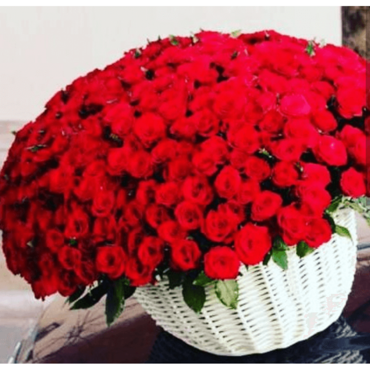 Огромный букет цветов