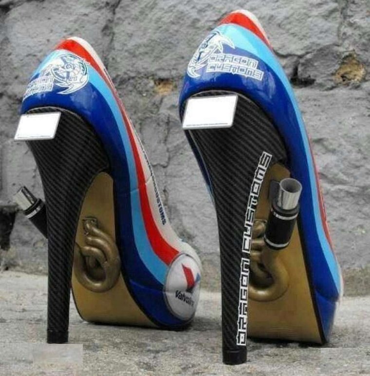 Туфли в виде члена