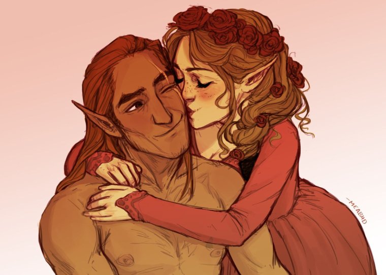 Девушка в объятиях демона