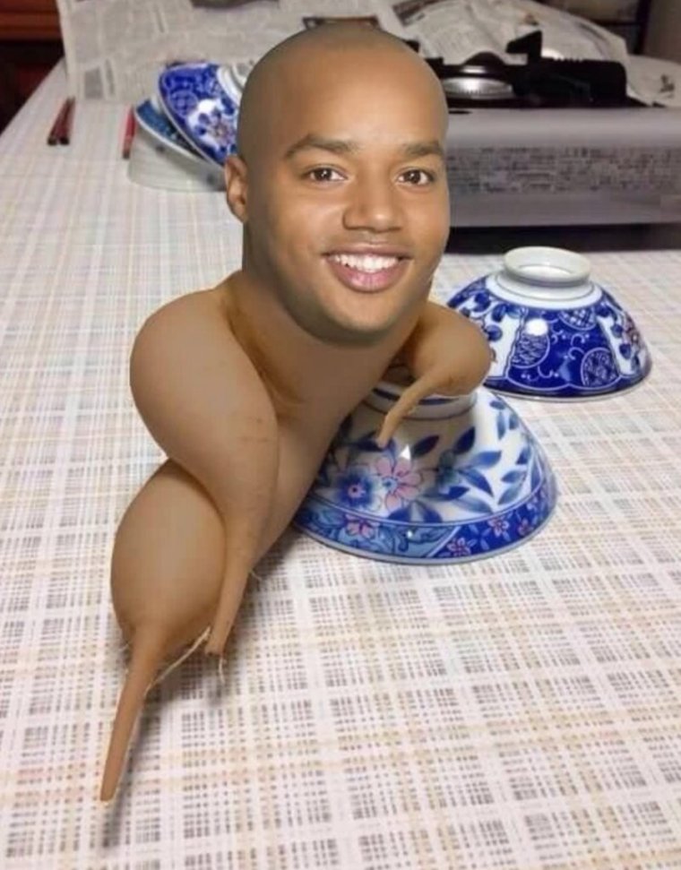 Прикольный негр