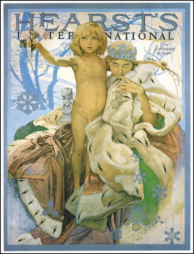 Альфонс Муха в детстве