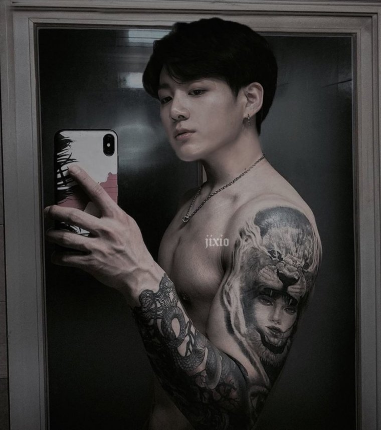 Чон Чонгук тату