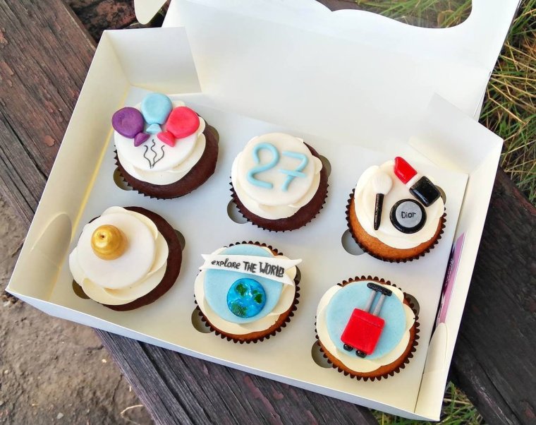 Капкейки для дедушки