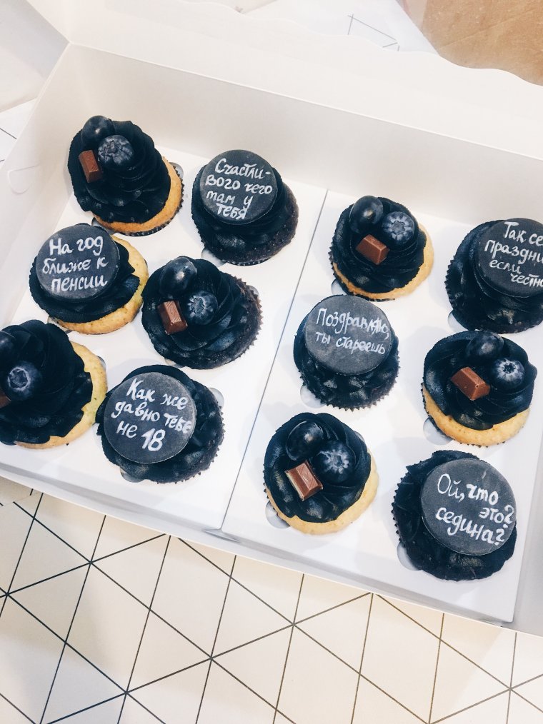 Капкейки прикольные