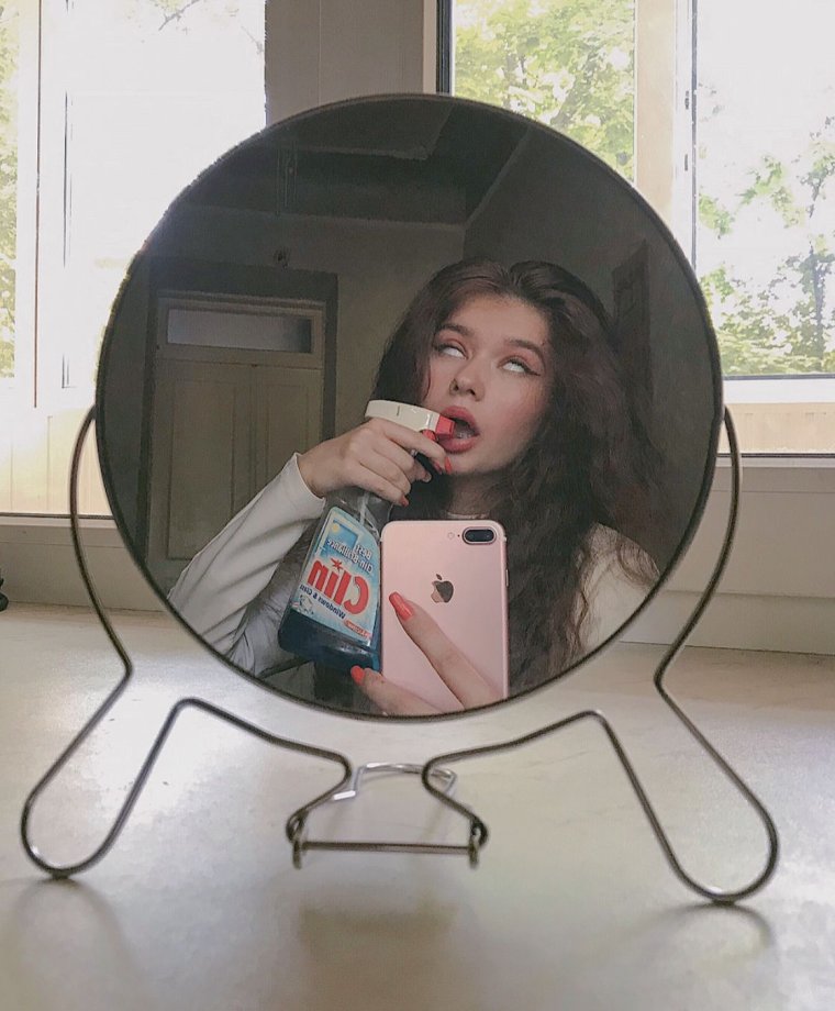 Селфи в зеркале