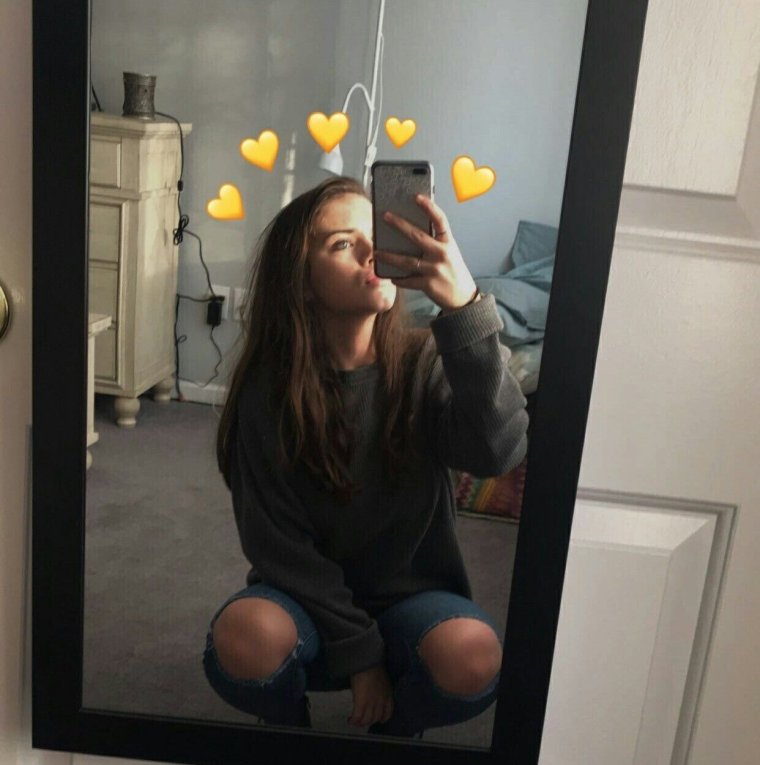 Селфи в зеркале