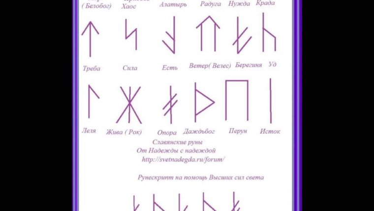 Руны на любовь