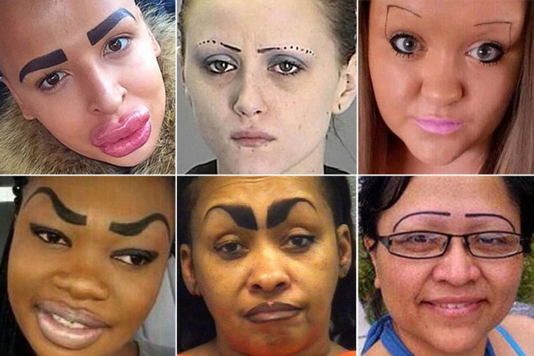 Фразы про брови