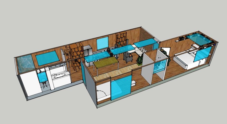 Модульный дом 45кв м Амбар