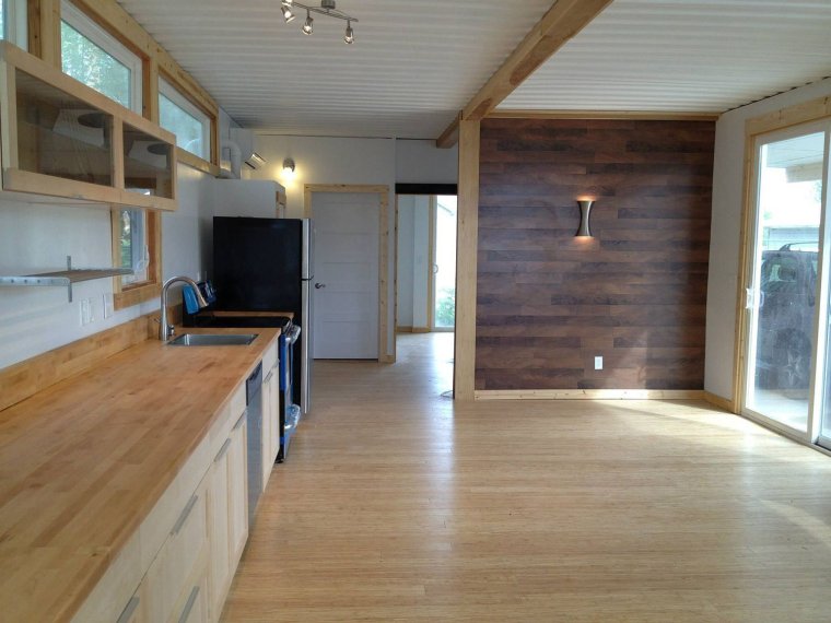 Дом из контейнера 45 футов планировка