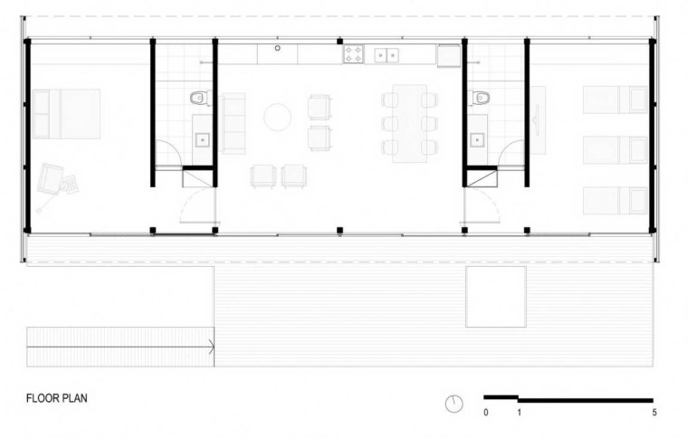 Рендер контейнерного здания