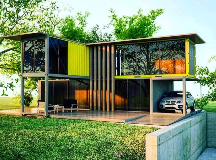 Планировка морского контейнера 40 футов