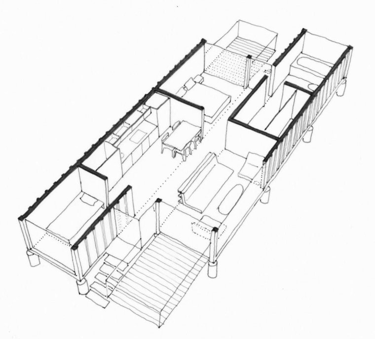 Планировки контейнерных домов