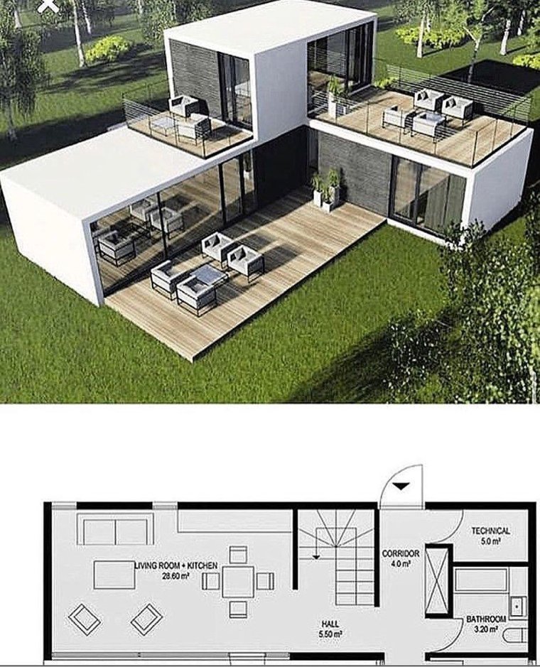 Мини барнхаус проекты чертежи
