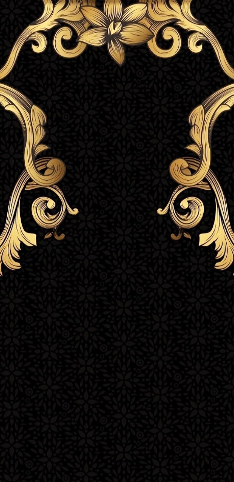 Черно золотой фон