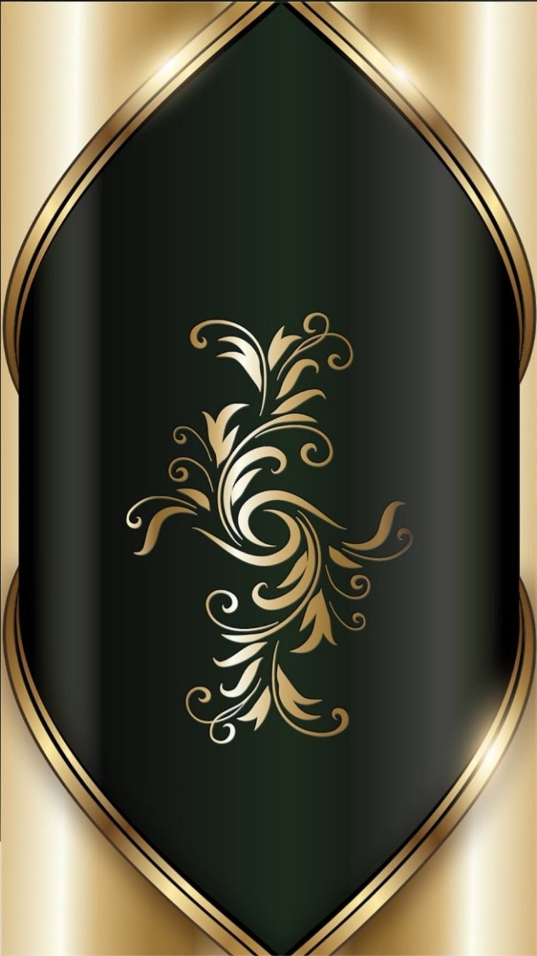 Фон черный красивый с золотом