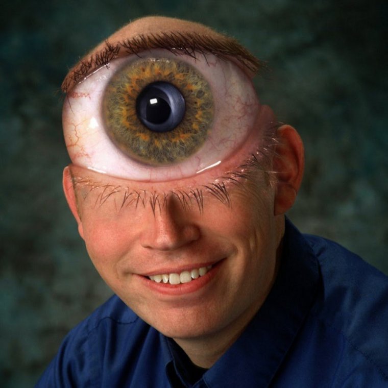 Кот с вытаращенными глазами