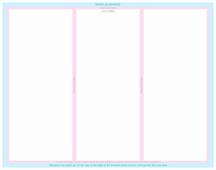 Буклет шаблон