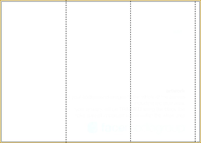 Буклет шаблон