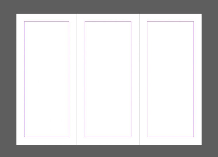 Макет буклета