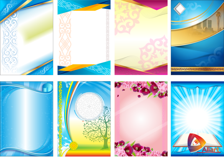 Рамка природа вертикальная