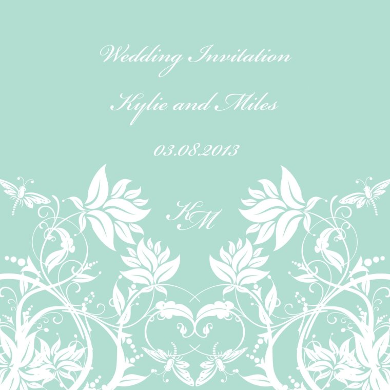 Цветочки для пригласительных