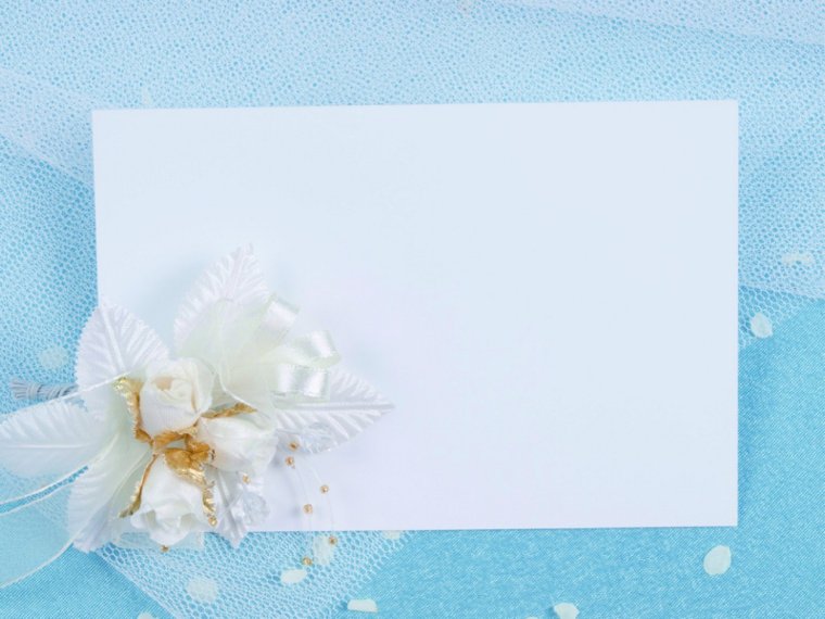 Свадебный фон для конверта