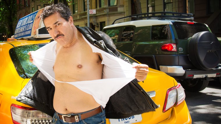 Таксист красавчик